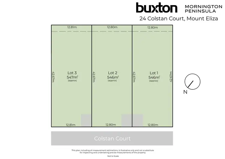 Floorplan of Homely land listing, 24 Colstan Court, Mount Eliza VIC 3930