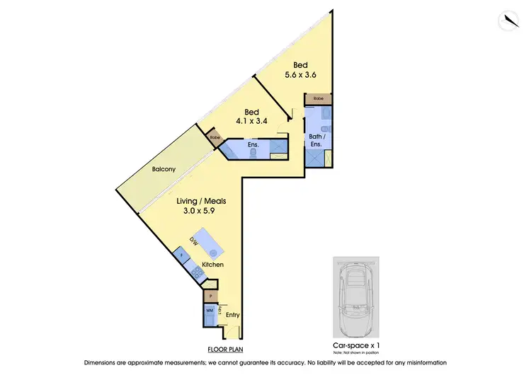 Floorplan of Homely apartment listing, 103/1101 Toorak Road, Camberwell VIC 3124
