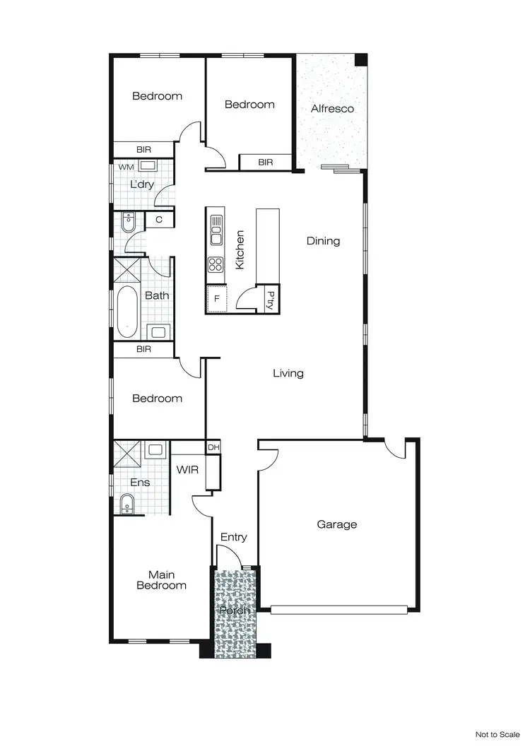Floorplan of Homely house listing, 4 Singer Street, Smythes Creek VIC 3351