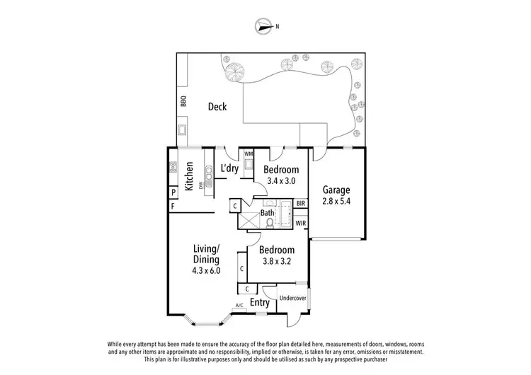 Floorplan of Homely unit listing, 4/9 Ashby Grove, Ivanhoe VIC 3079