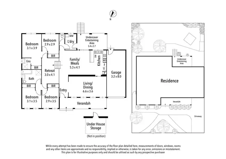 Floorplan of Homely house listing, 22 Cheryl Grove, Viewbank VIC 3084