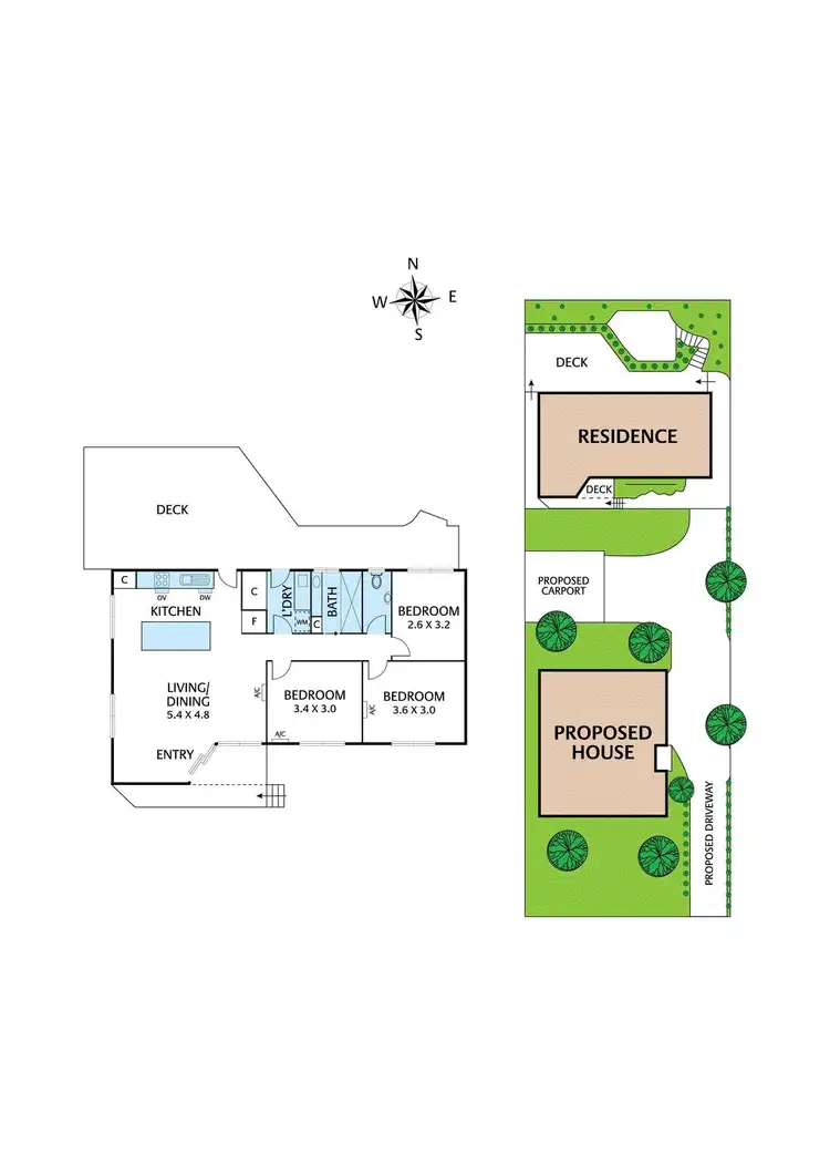 Floorplan of Homely house listing, 74 Clyde Street, Diamond Creek VIC 3089
