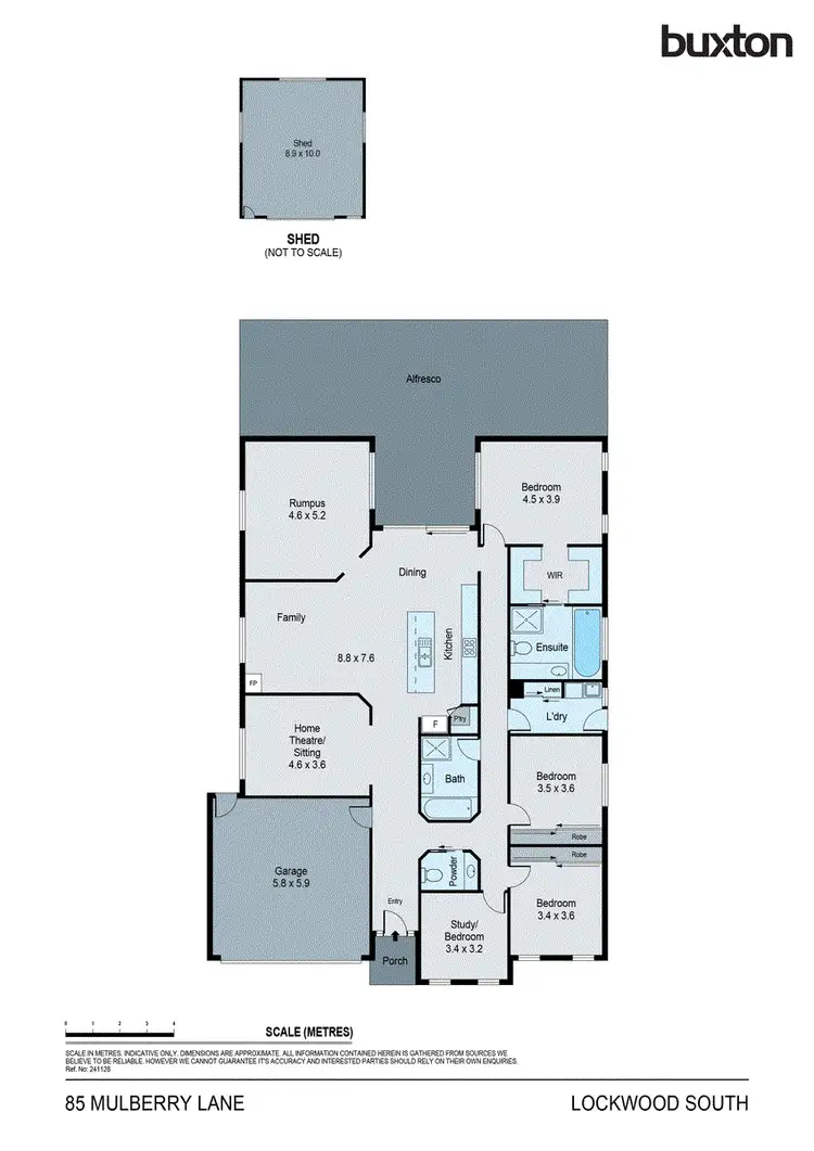 Floorplan of Homely house listing, 85 Mulberry Lane, Lockwood South VIC 3551
