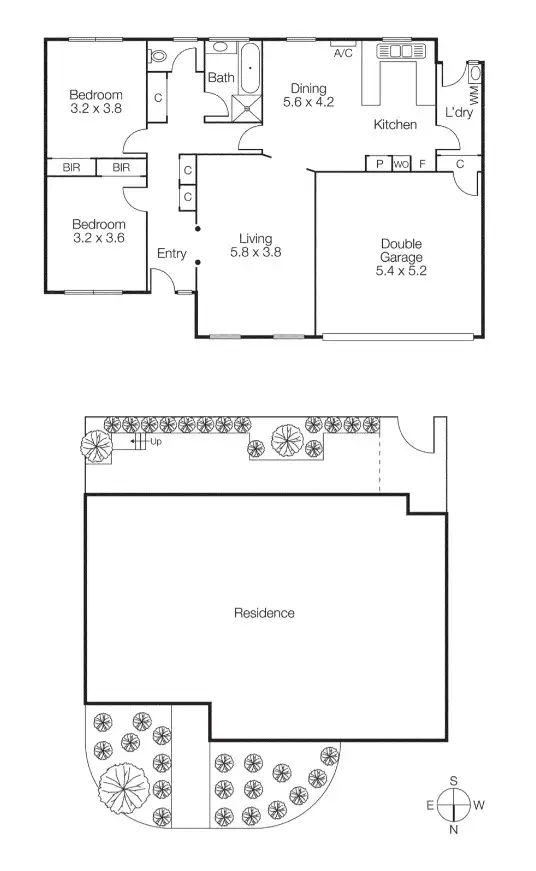 Floorplan of Homely unit listing, 4/5 Trentham Street, Sandringham VIC 3191
