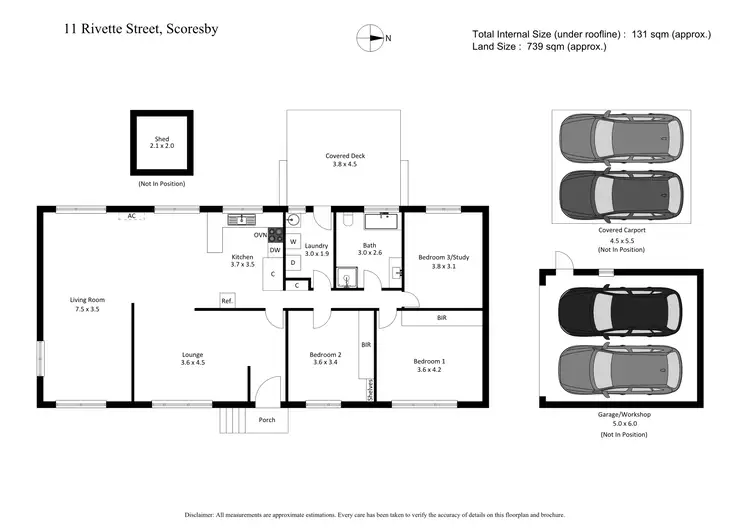 Floorplan of Homely house listing, 11 Rivette Street, Scoresby VIC 3179