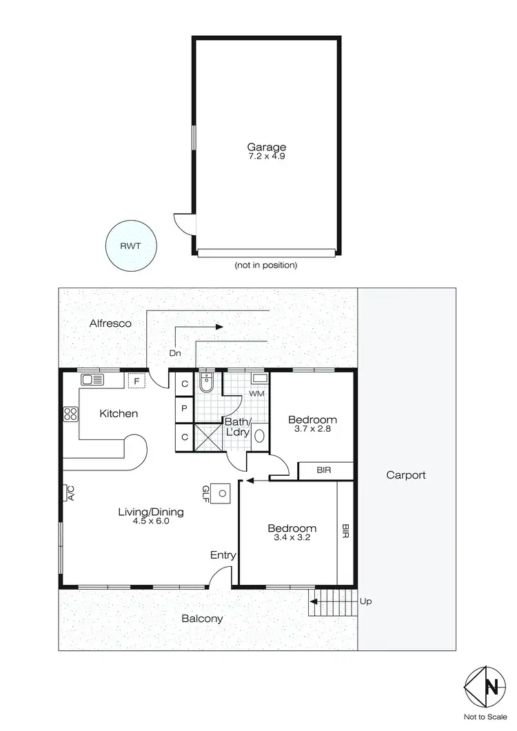 Floorplan of Homely house listing, 15 Flockhart Street, Mount Pleasant VIC 3350