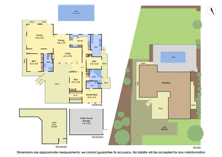 Floorplan of Homely house listing, 25 Everard Drive, Warrandyte VIC 3113