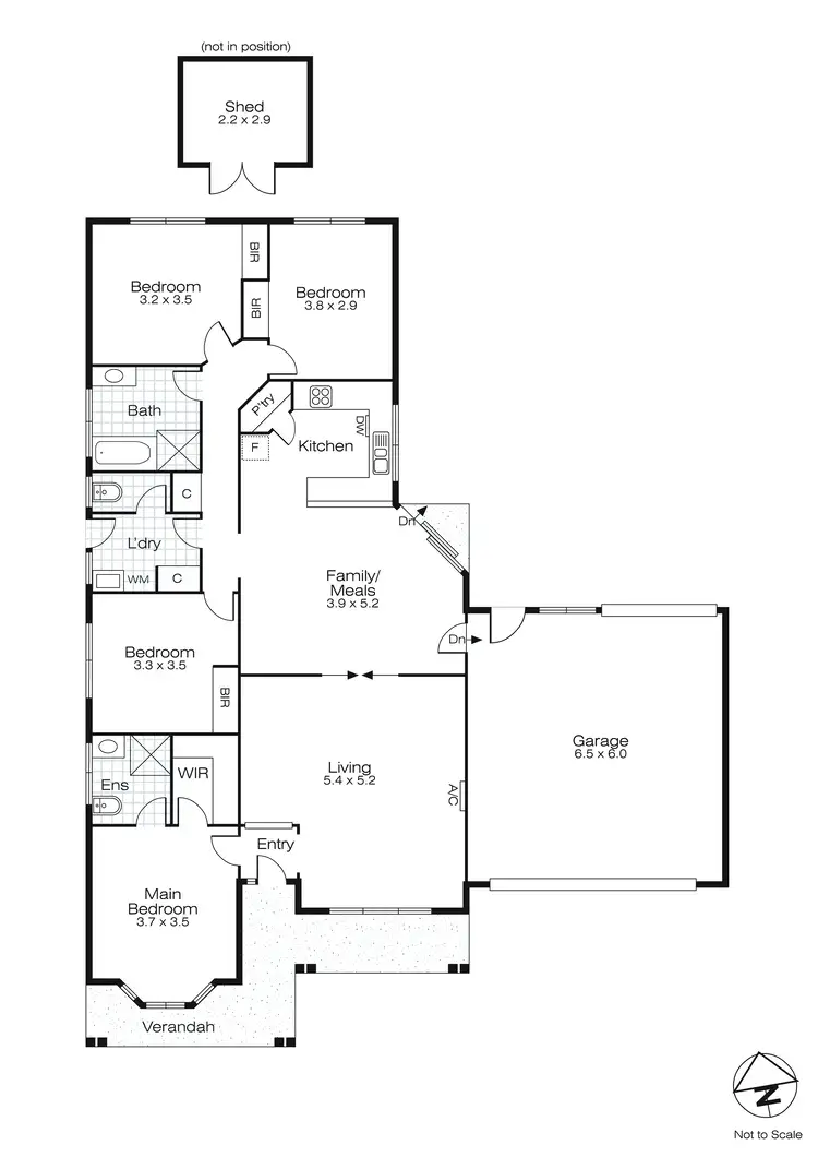 Floorplan of Homely house listing, 18 Lauderdale Avenue, Alfredton VIC 3350