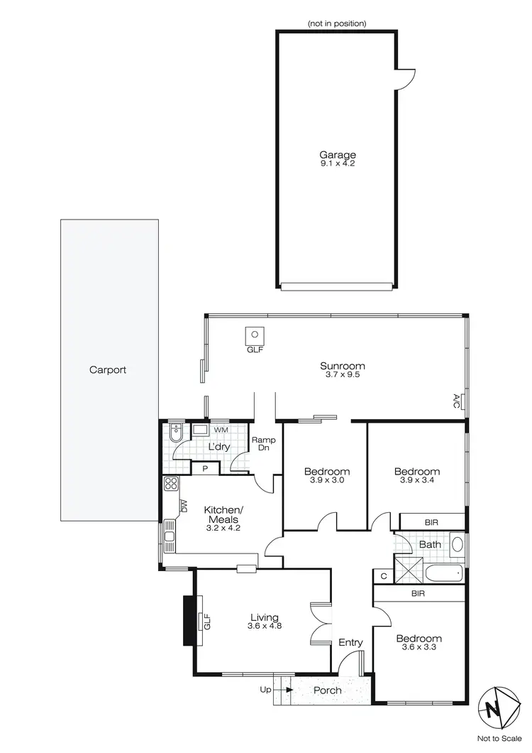 Floorplan of Homely house listing, 19 Head Street, Wendouree VIC 3355