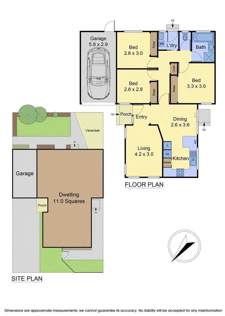 Floorplan of Homely unit listing, 2/15 Newport Road, Clayton South VIC 3169