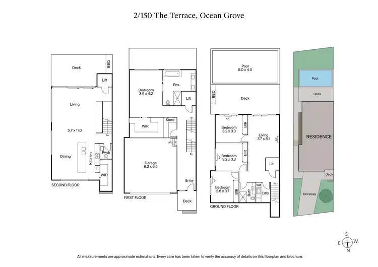 Floorplan of Homely house listing, 2/150 The Terrace, Ocean Grove VIC 3226