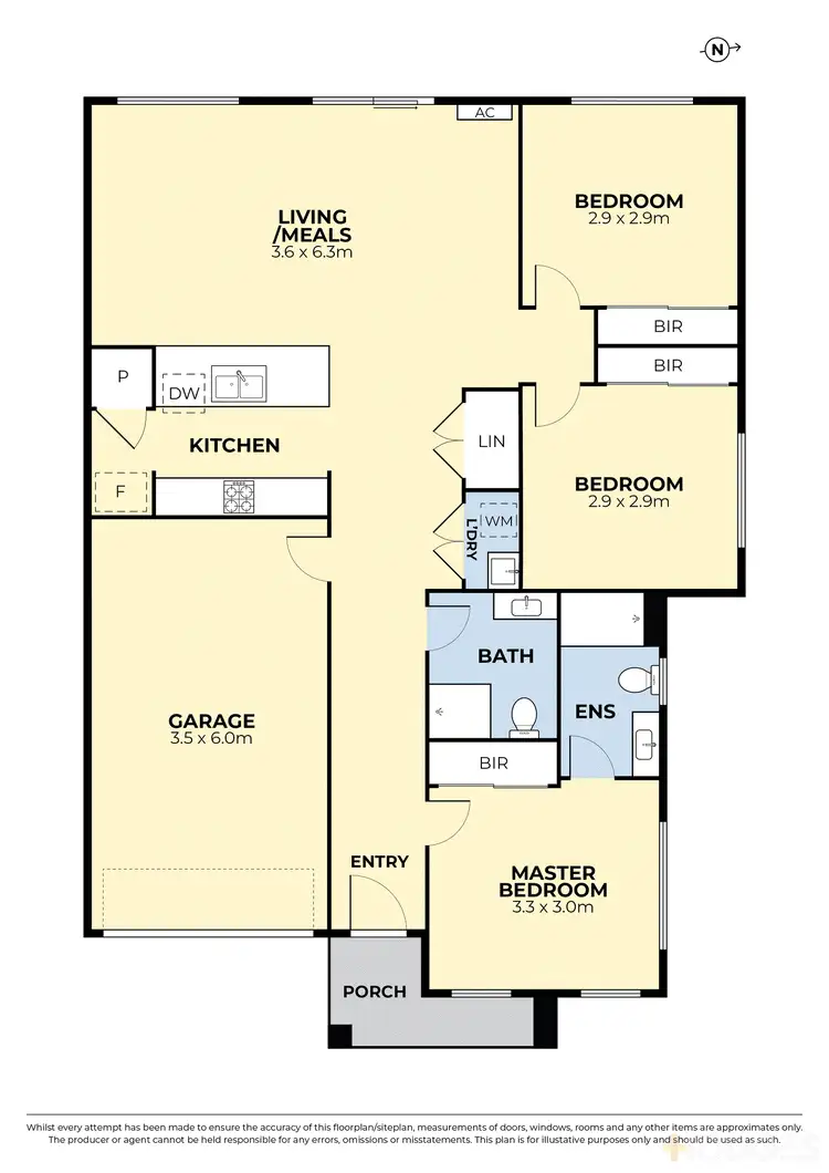 Floorplan of Homely house listing, 19 Wonderland Road, Werribee VIC 3030