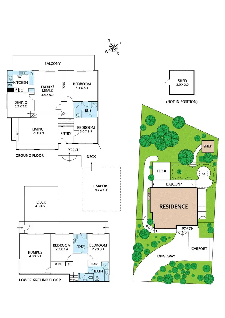 Floorplan of Homely house listing, 73 Milborne Crescent, Eltham VIC 3095