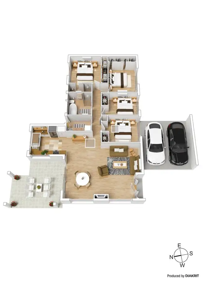 Floorplan of Homely house listing, 2 Cootamundra Drive Drive, Wheelers Hill VIC 3150