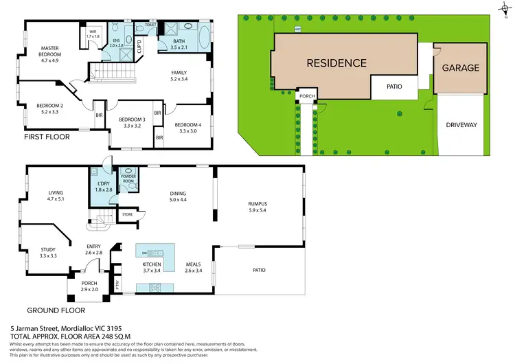 Floorplan of Homely house listing, 5 Jarman Street, Mordialloc VIC 3195