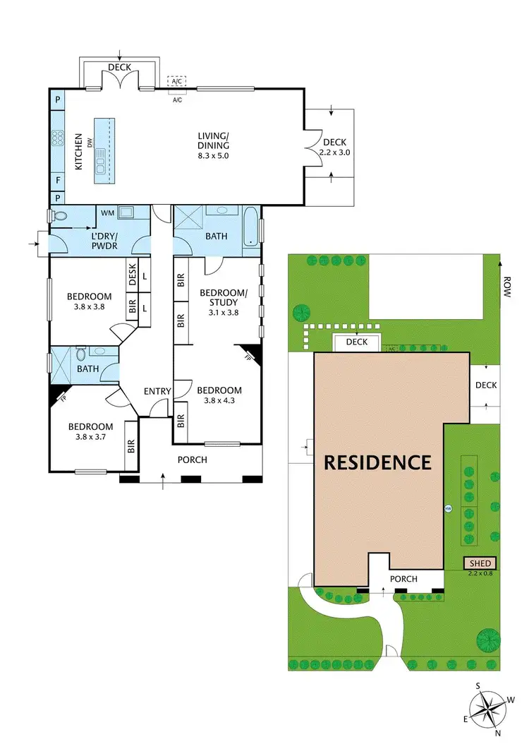 Floorplan of Homely house listing, 19 Tait Street, Newport VIC 3015