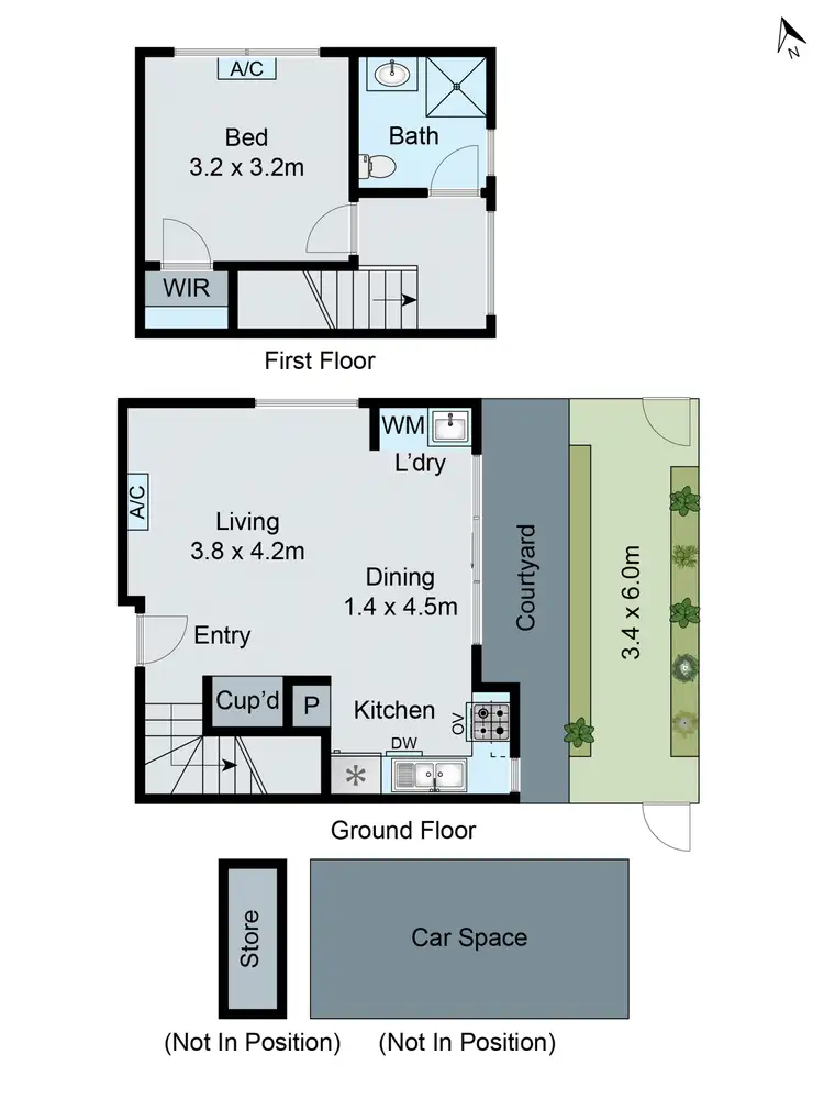 Floorplan of Homely apartment listing, 15/110 Atherton Road, Oakleigh VIC 3166