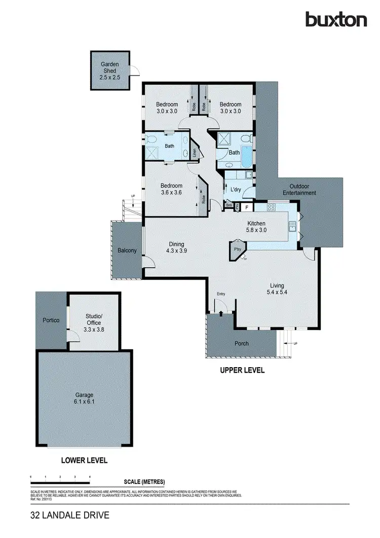 Floorplan of Homely house listing, 32 Landale Drive, Strathdale VIC 3550