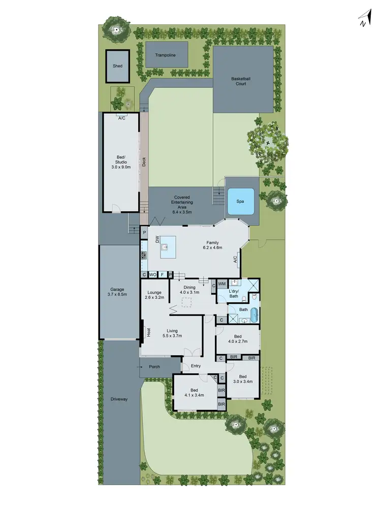 Floorplan of Homely house listing, 15 Silver Ash Avenue, Ashwood VIC 3147