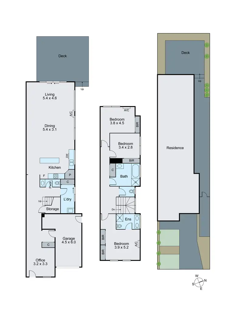 Floorplan of Homely townhouse listing, 6 Gloucester Road, Ashburton VIC 3147