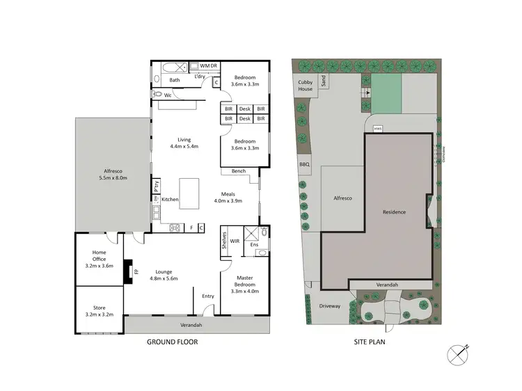 Floorplan of Homely house listing, 32 Somerdale Avenue, Ocean Grove VIC 3226