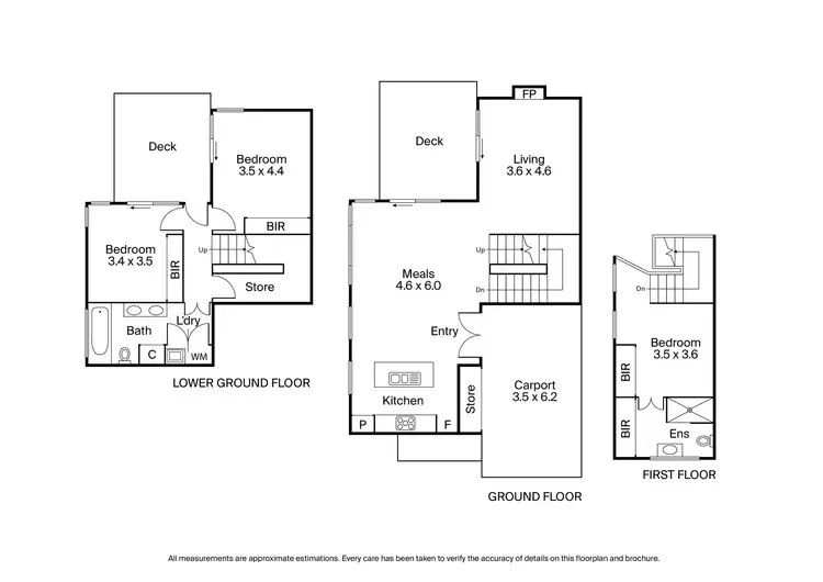 Floorplan of Homely house listing, 21 Toorak Terrace, Lorne VIC 3232