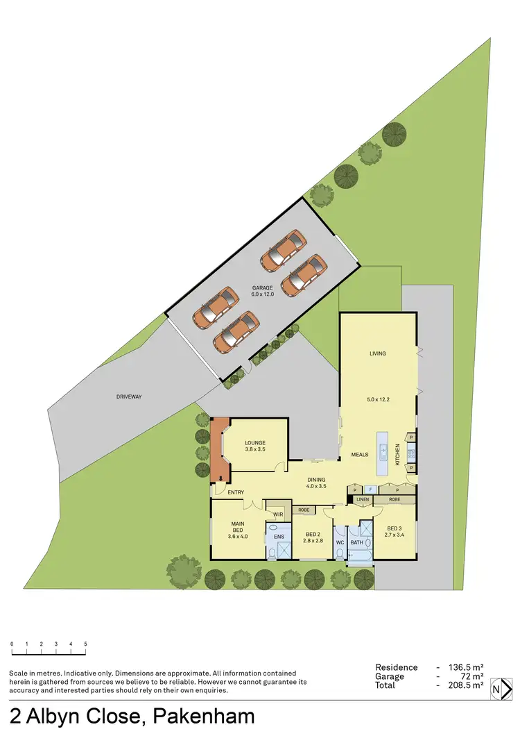 Floorplan of Homely house listing, 2 Albyn Close, Pakenham VIC 3810