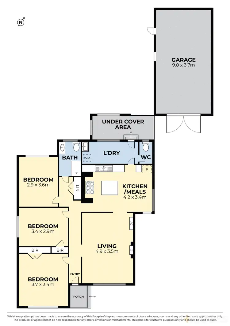Floorplan of Homely house listing, 8 Pagnoccolo Street, Werribee VIC 3030