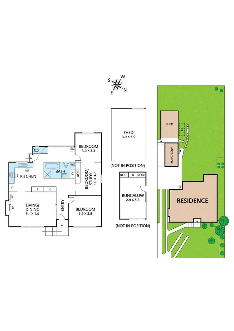 Floorplan of Homely house listing, 11 Dobson Avenue, Rosanna VIC 3084