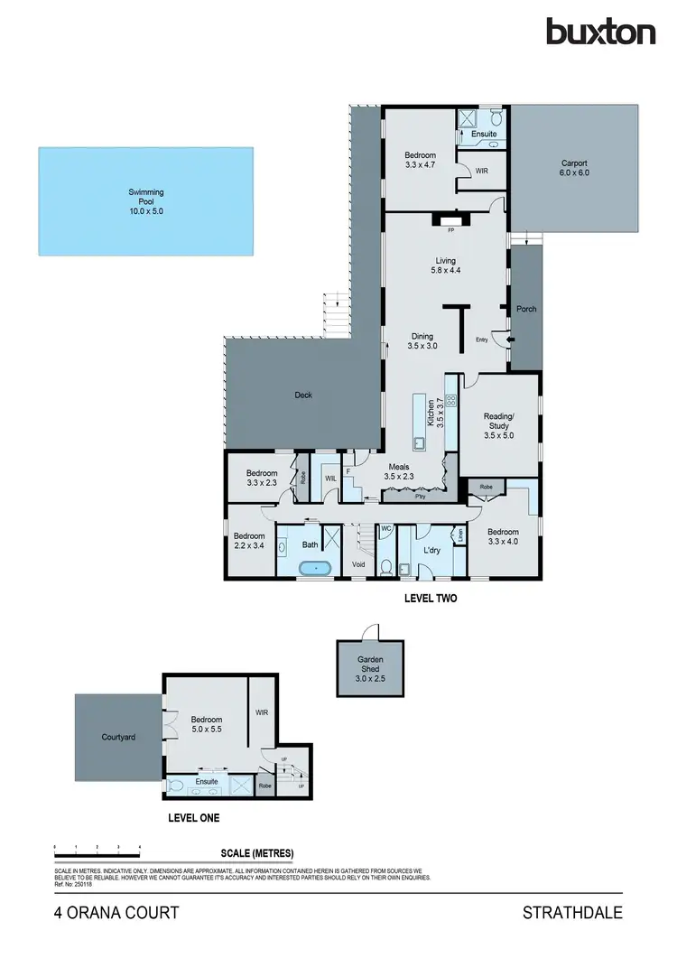 Floorplan of Homely house listing, 4 Orana Court, Strathdale VIC 3550