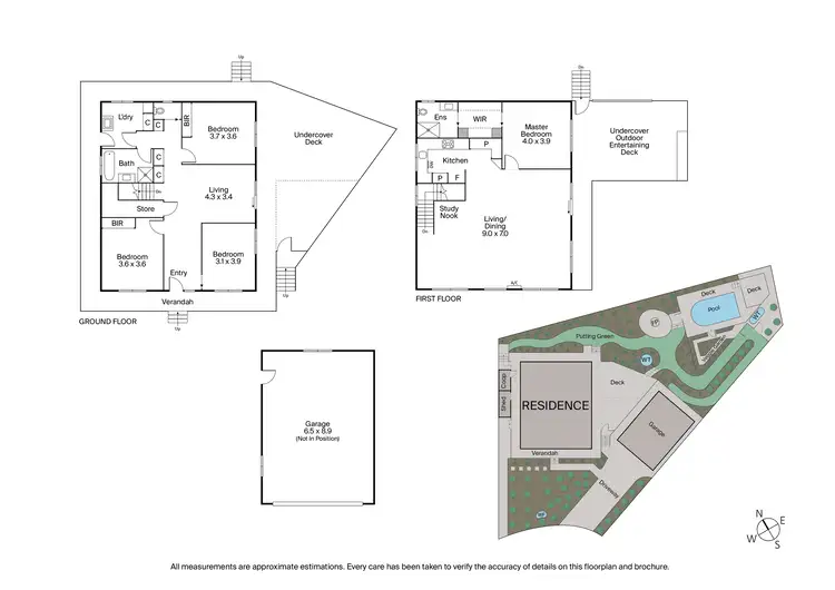 Floorplan of Homely house listing, 5 Westbury Court, Ocean Grove VIC 3226