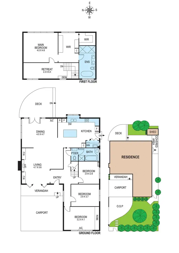 Floorplan of Homely house listing, 1/26 Mervin Street, Bentleigh East VIC 3165