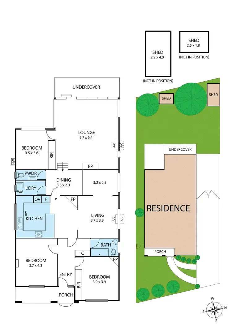 Floorplan of Homely house listing, 621 Melbourne Road, Spotswood VIC 3015