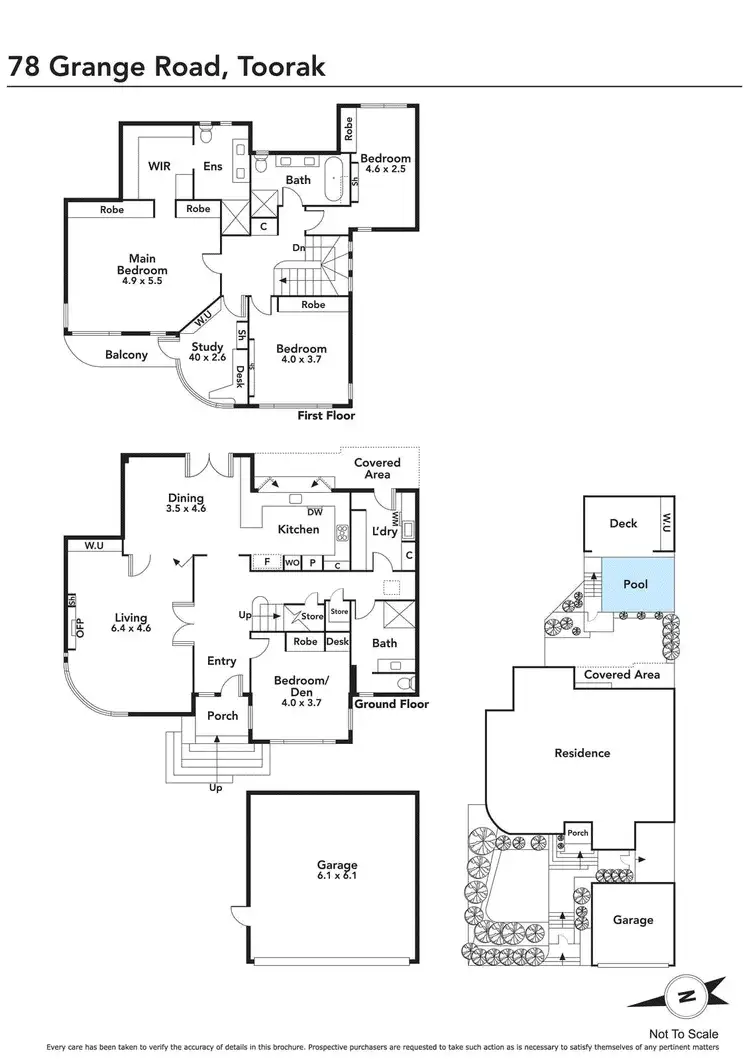 Floorplan of Homely house listing, 78 Grange Road, Toorak VIC 3142