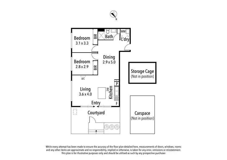 Floorplan of Homely apartment listing, LG04/1 Westley Avenue, Ivanhoe VIC 3079