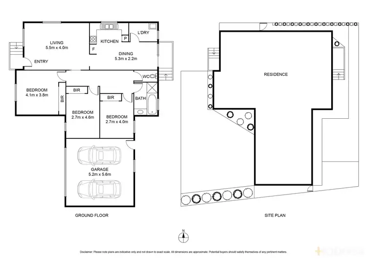 Floorplan of Homely unit listing, 2/104 Draper Street, Ocean Grove VIC 3226