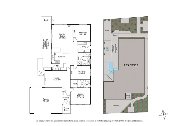 Floorplan of Homely house listing, 5 Kenton Court, Ocean Grove VIC 3226