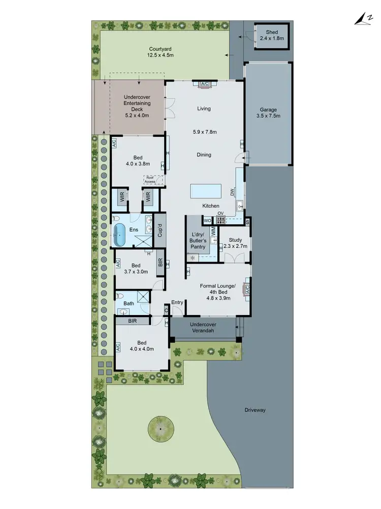Floorplan of Homely house listing, 70 Eastgate Street, Oakleigh VIC 3166