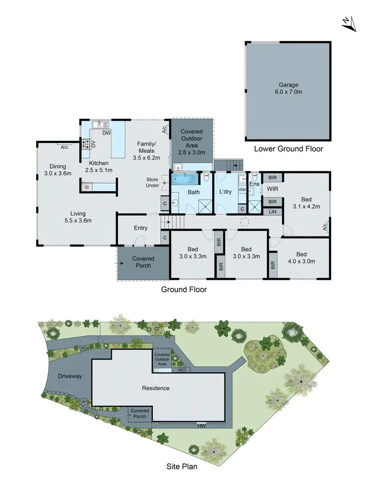 Floorplan of Homely house listing, 4 Peru Court, Mount Waverley VIC 3149