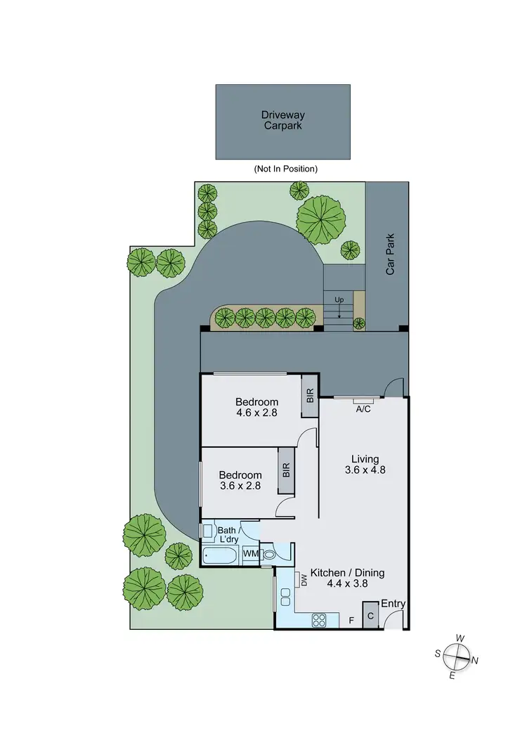 Floorplan of Homely apartment listing, 1/102 Darling Road, Malvern East VIC 3145