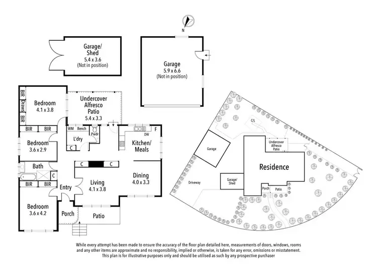 Floorplan of Homely house listing, 102 St James Road, Heidelberg VIC 3084