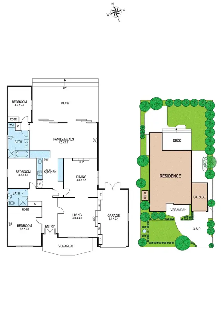 Floorplan of Homely house listing, 35 Brewer Road, Bentleigh VIC 3204