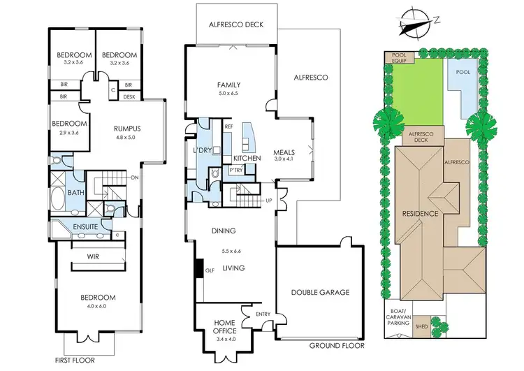 Floorplan of Homely house listing, 1 Ferguson Street, Black Rock VIC 3193