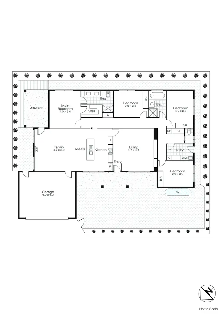 Floorplan of Homely house listing, 821a Bond Street, Mount Pleasant VIC 3350