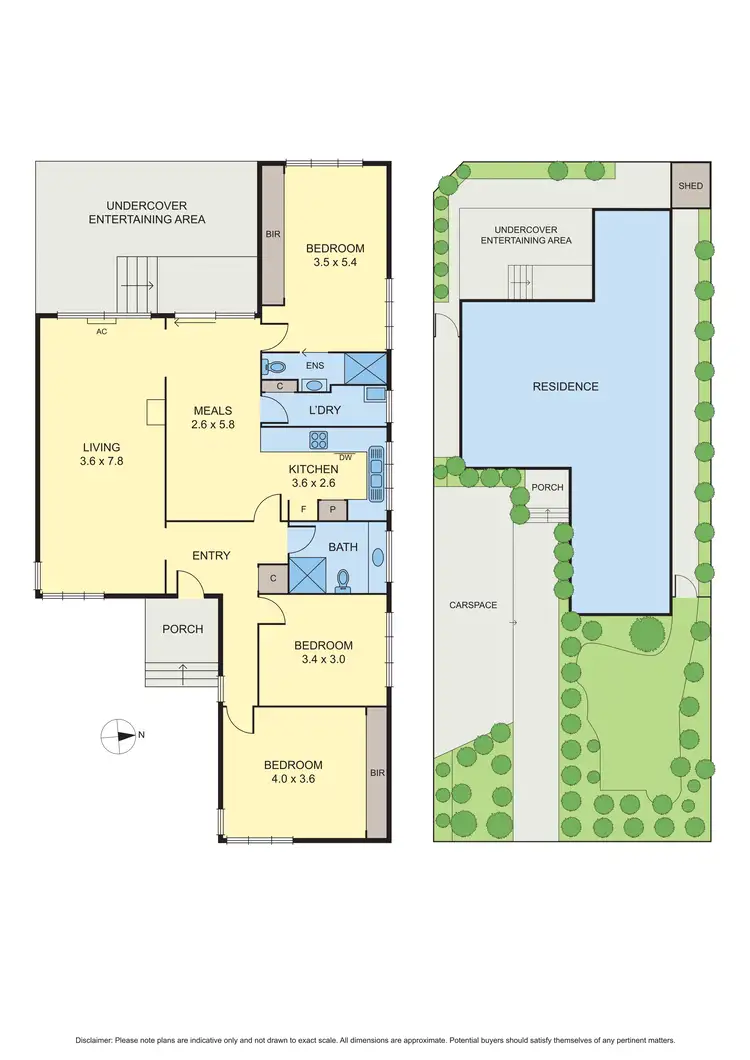 Floorplan of Homely house listing, 1/3 Elizabeth Street, Bulleen VIC 3105