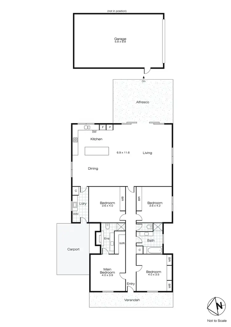 Floorplan of Homely house listing, 303 Pleasant Street, Ballarat Central VIC 3350