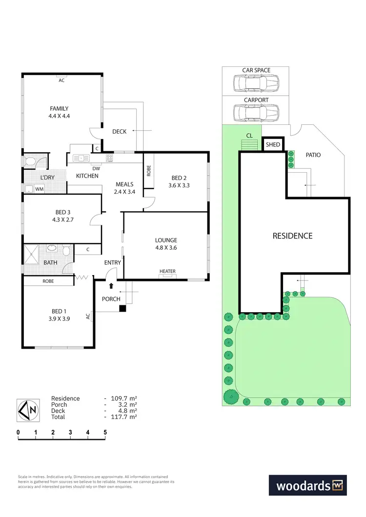 Floorplan of Homely house listing, 1/26 Norville Street, Bentleigh East VIC 3165