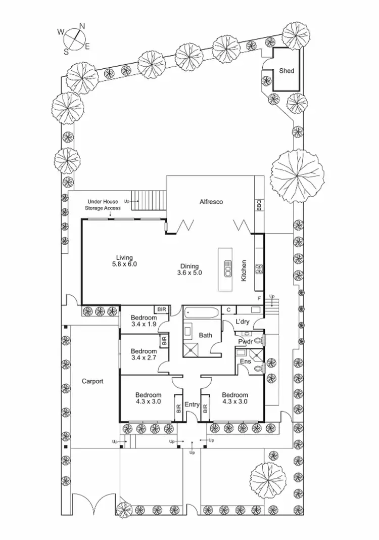 Floorplan of Homely house listing, 11 Stewart Terrace, Macleod VIC 3085