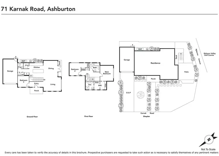 Floorplan of Homely house listing, 71 Karnak Road, Ashburton VIC 3147
