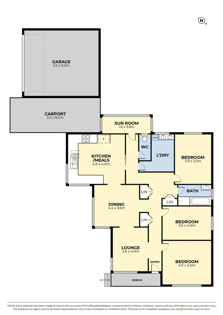 Floorplan of Homely house listing, 43 Anderson Street, Werribee VIC 3030